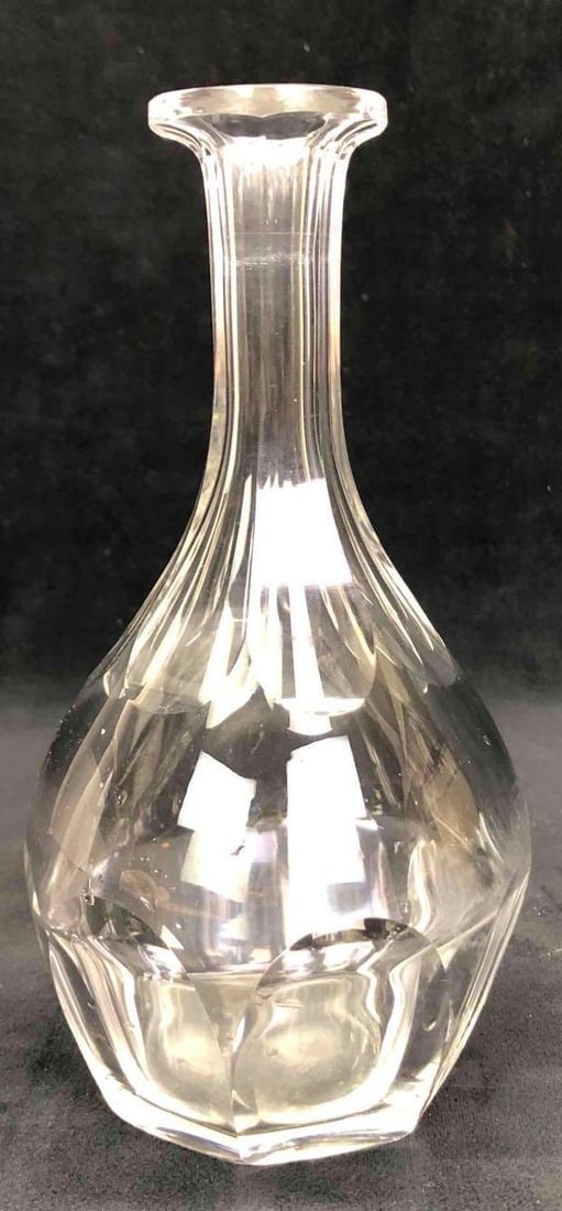 Crystal Decanter Missing Stopper (1 of 7)