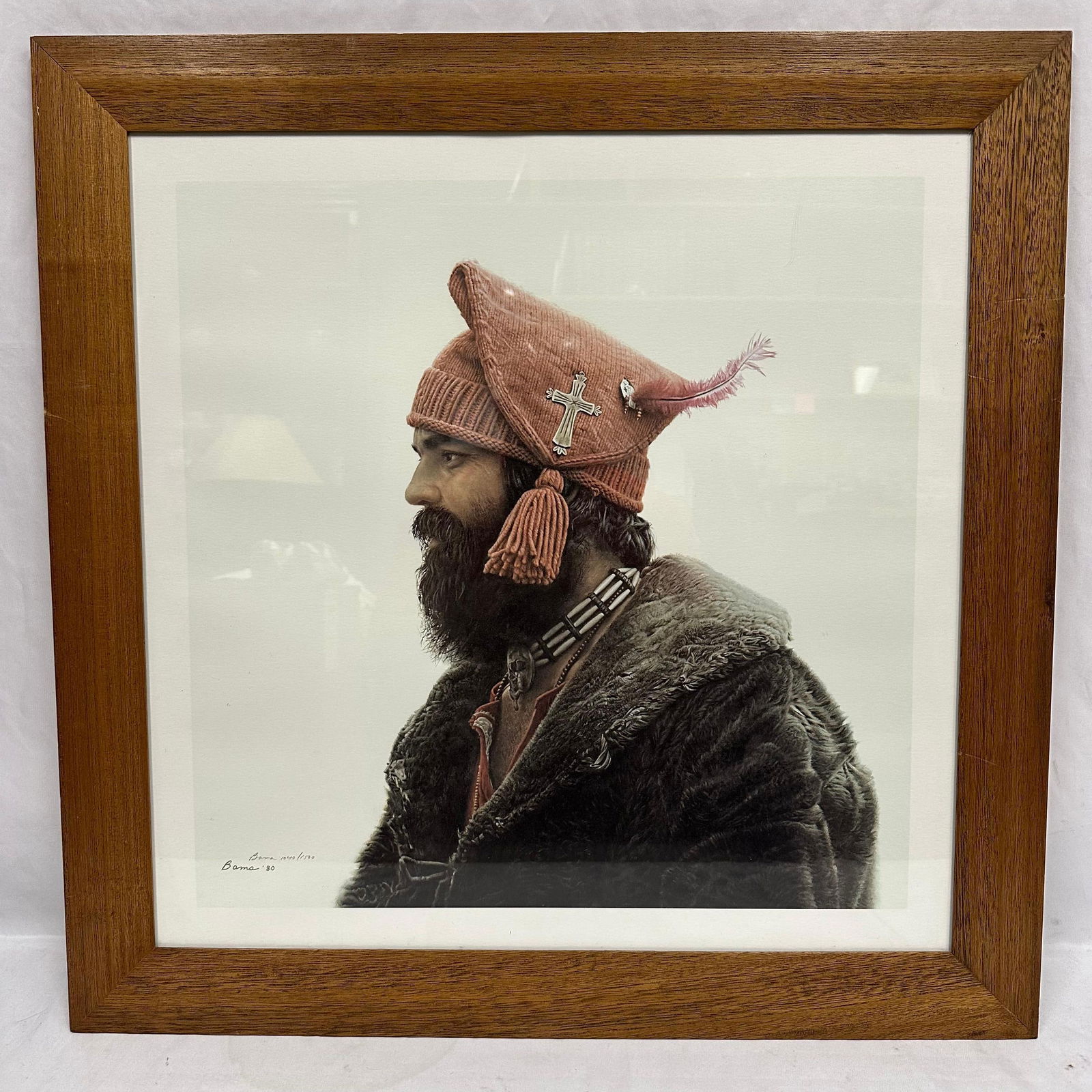 James Bama Signed Limited Edition Print Mountain Man 1980 Framed (1 of 7)