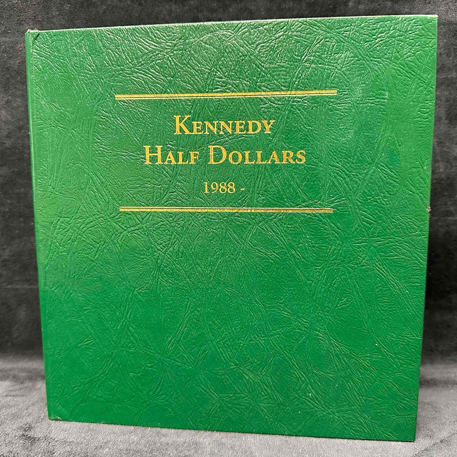 Kennedy Half Dollars 1988 Littleton Custom Coin Album 63 Half Dollar Coins (1 of 10)