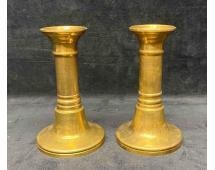 Two Vintage Brass Candlestick Holders (1 of 5)