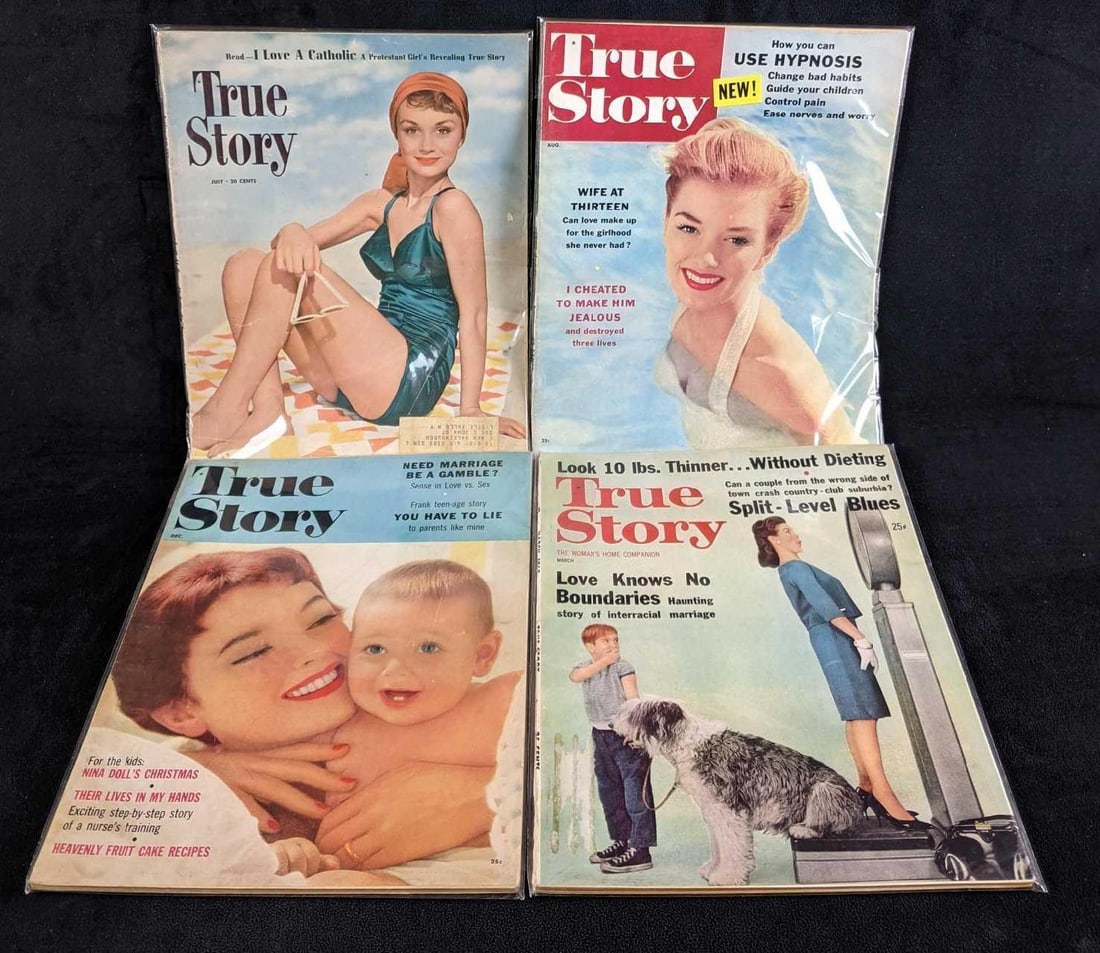 Vintage Gossip Magazines True Story Magazines (1 of 6)
