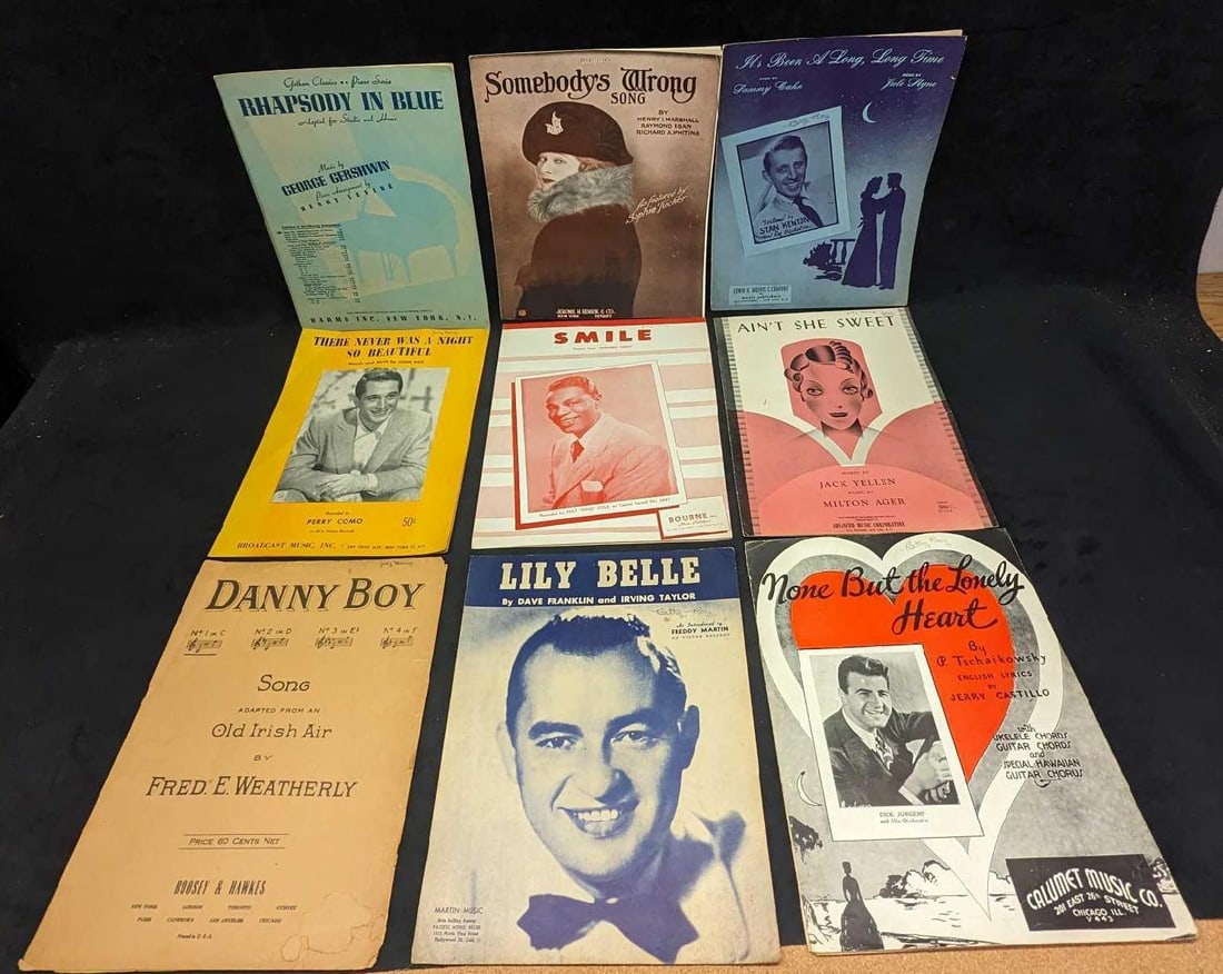 9 Classic Music Nat King Cole Somebody's Wrong Song Sheet Music (1 of 11)
