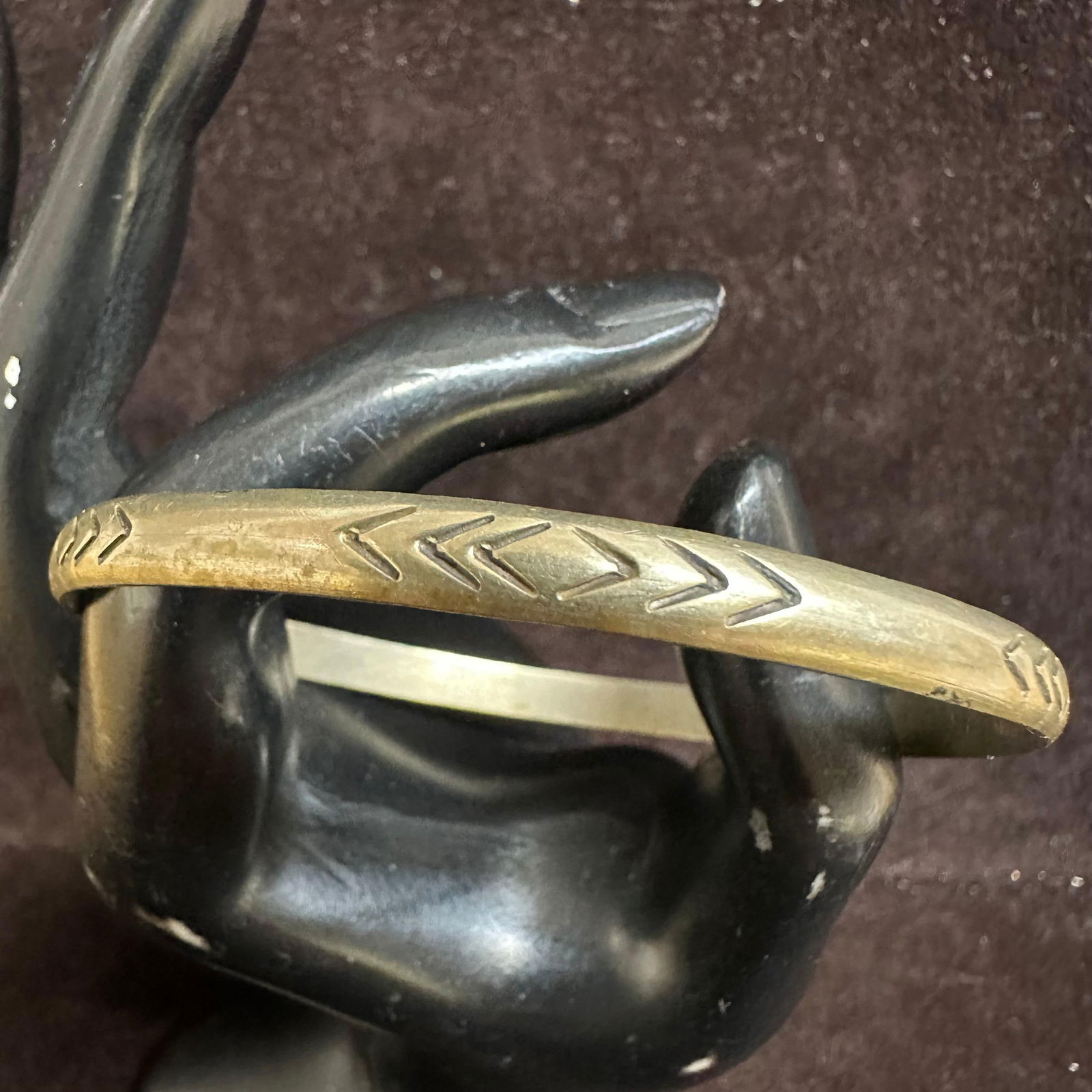 Mexico 925 Sterling Silver Bangle Bracelet L42 (1 of 7)