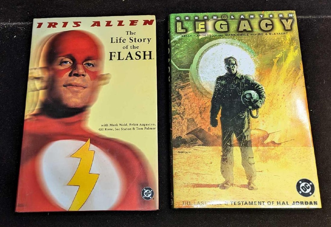 2 DC Comics Green Lantern And The Flash Hardcover Comics (1 of 9)