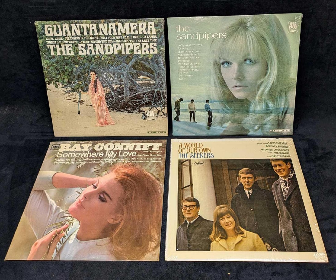 4 Ray Conniff The Seekers & The Sandpipers LPs (1 of 11)