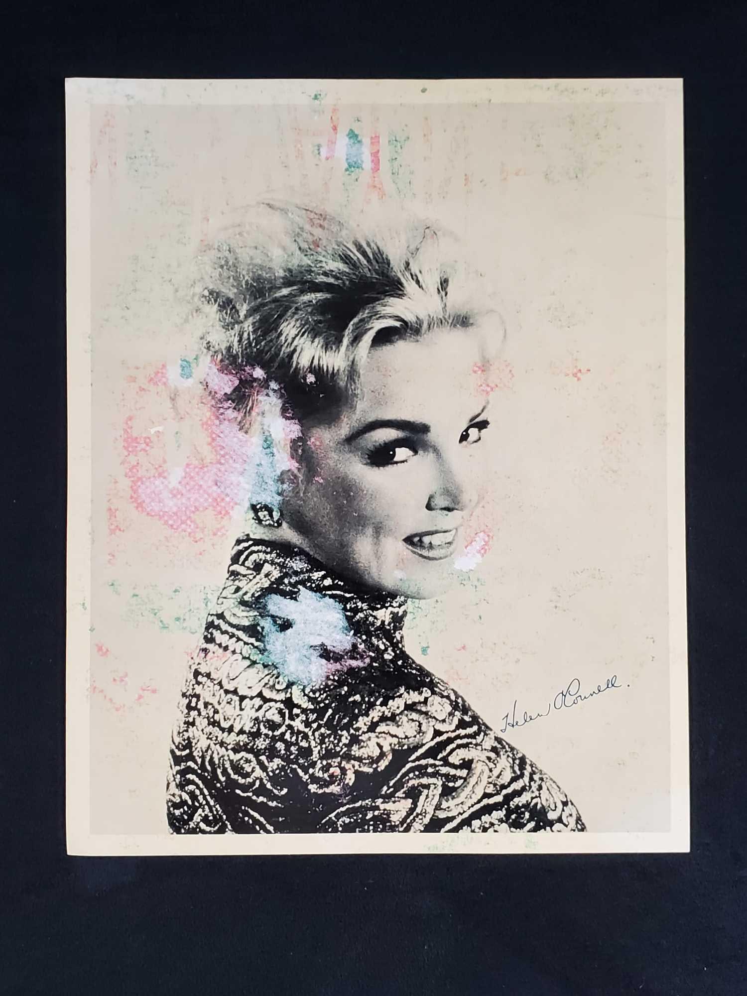 Signed Publicity Photo Of Helen OConnor: Autographed publicity photo of Helen O'Connor, best known for her work on Babe (1995), The Girl from Tomorrow (1991) and Crownies (2011). Black and white photo is approx 8" x 10" and is signed on the