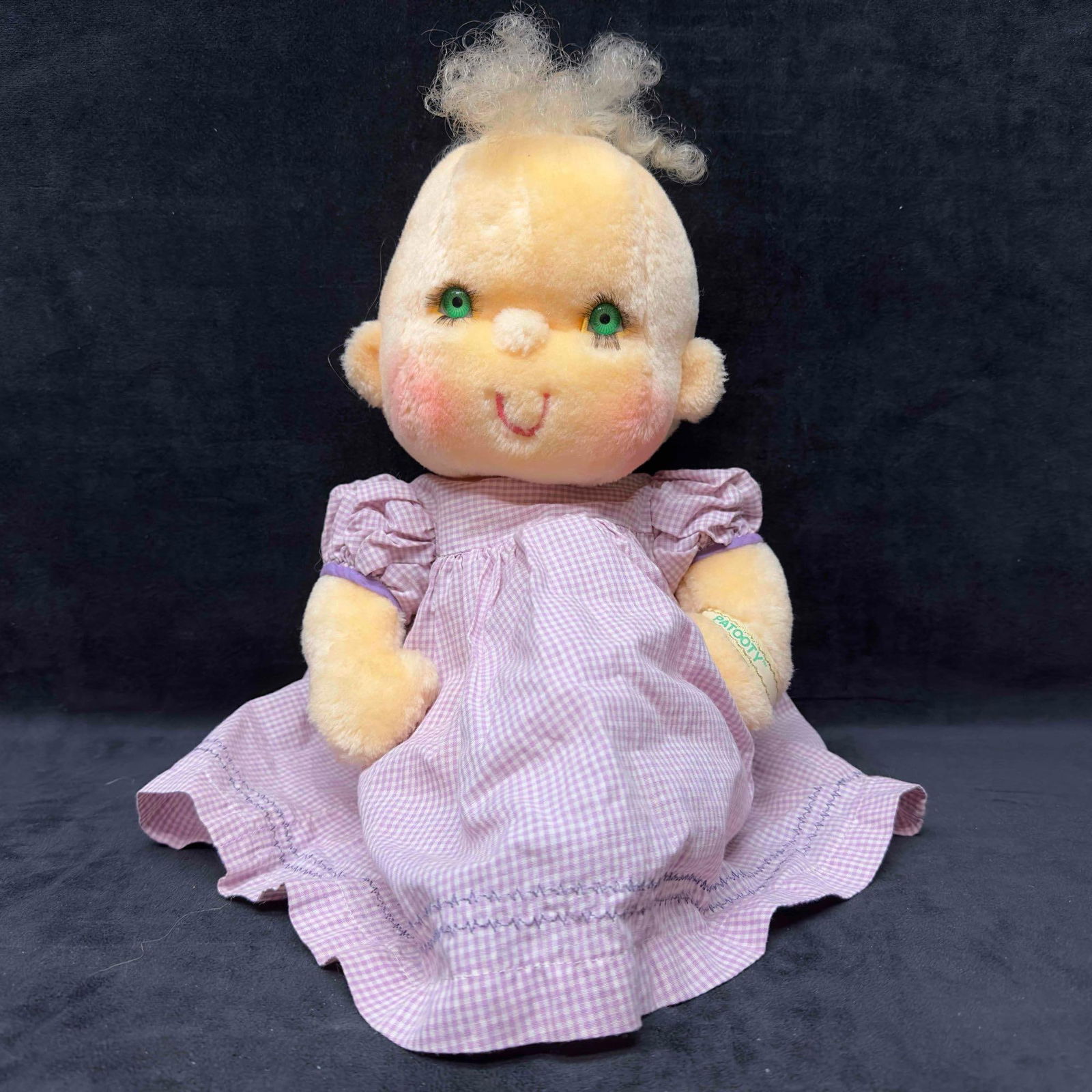 Hugga Bunch Patooty Plush Doll Kenner Hallmark Green Eyes 1985 Precious Hugs (1 of 10)