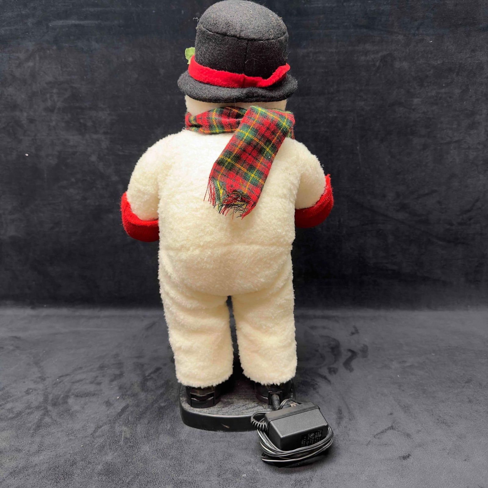 Holiday Dancing Snowman Music Sound Jingle Bells Animated Figure Decor - 4