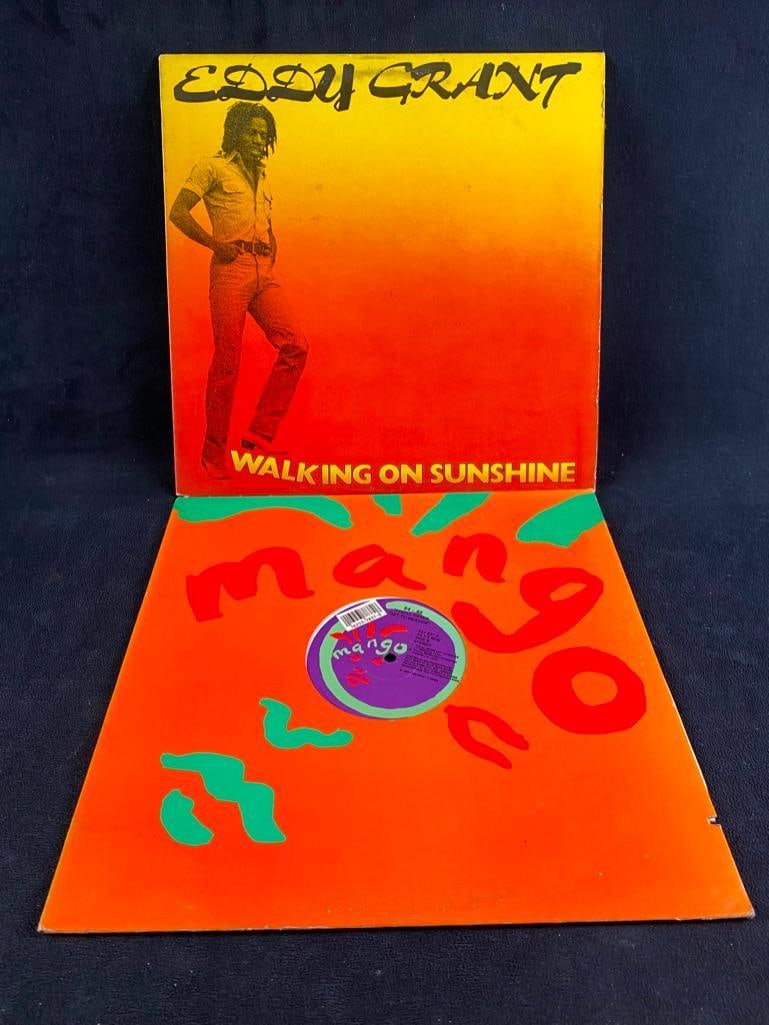 Lot of 2 Records; 54-46, Eddy Grant: Lot of 2 Records; 54-46, Eddy Grant Two albums, Ini 54-46's You'll Never Get to Heaven and Eddy Grant's Walking on Sunshine. The albums have normal wear, but any scratches appear