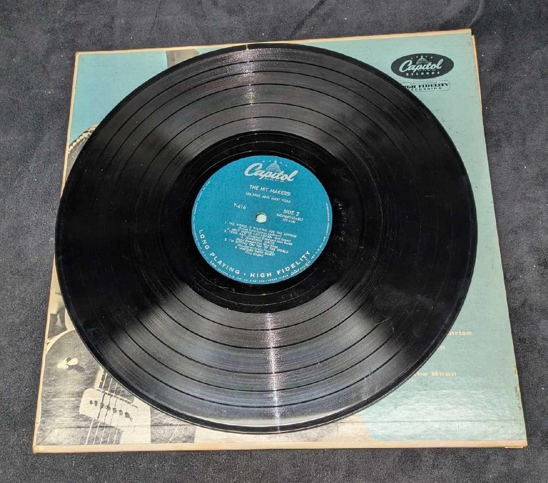 4 Mitch Miller Carpenters Connie Francis Les Paul & Mary Ford LPs - 5