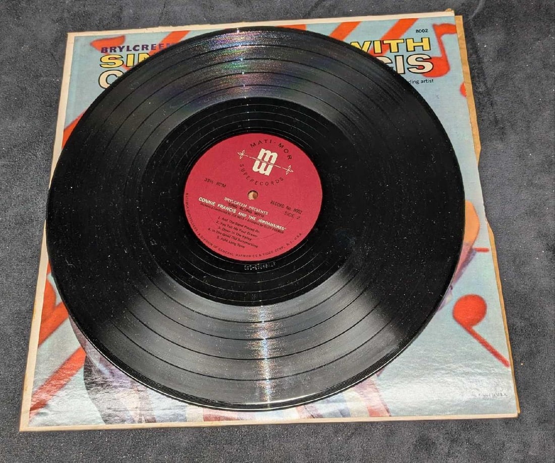 4 Mitch Miller Carpenters Connie Francis Les Paul & Mary Ford LPs - 8