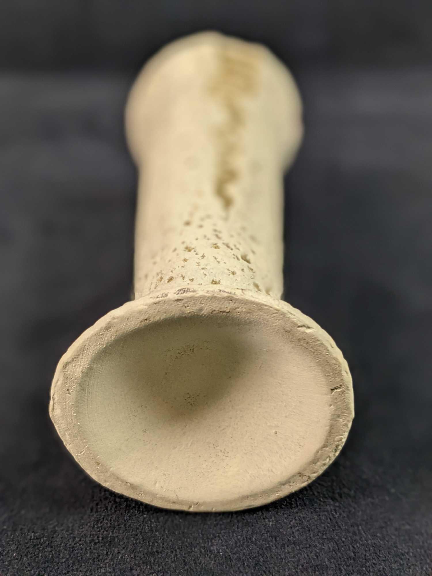 Vintage Ceramic Vase Cracking Textured - 2