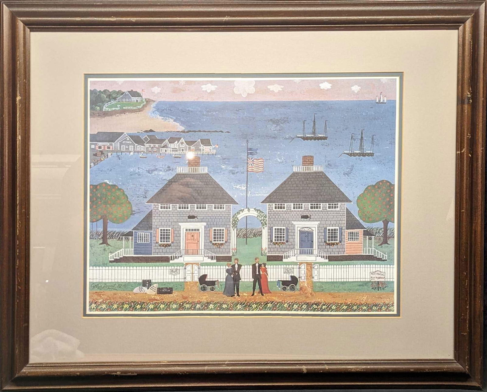 Framed Cynthia Bogart The Twins Homecoming Print (1 of 5)