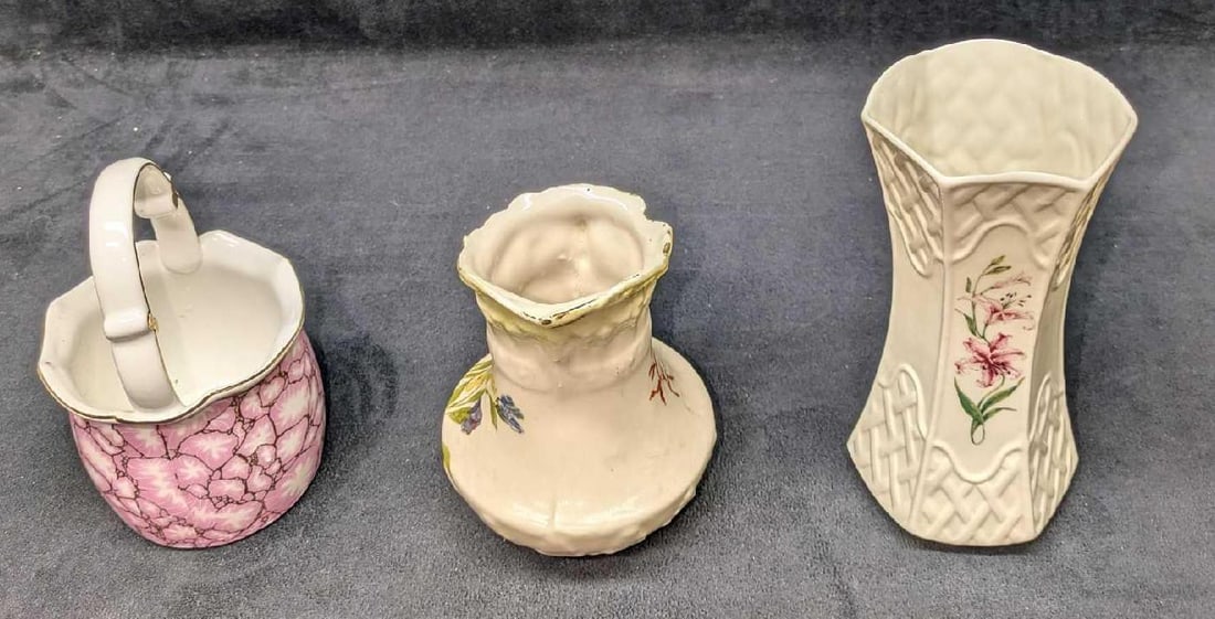 Vintage Porcelain Vases And Pitcher - 5