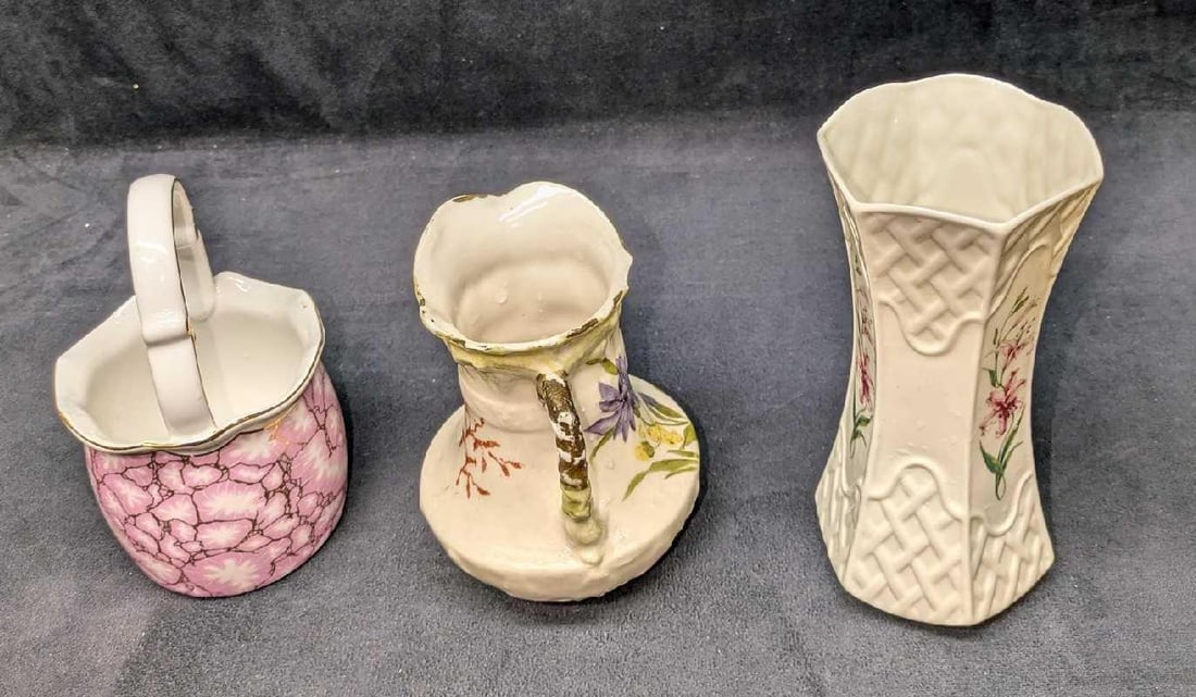 Vintage Porcelain Vases And Pitcher - 7
