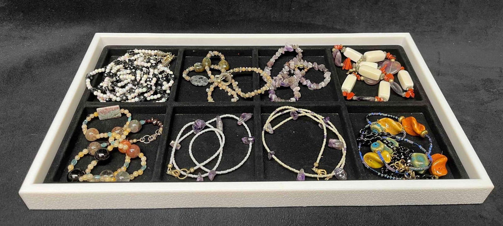 Nine Beaded Necklaces - 2