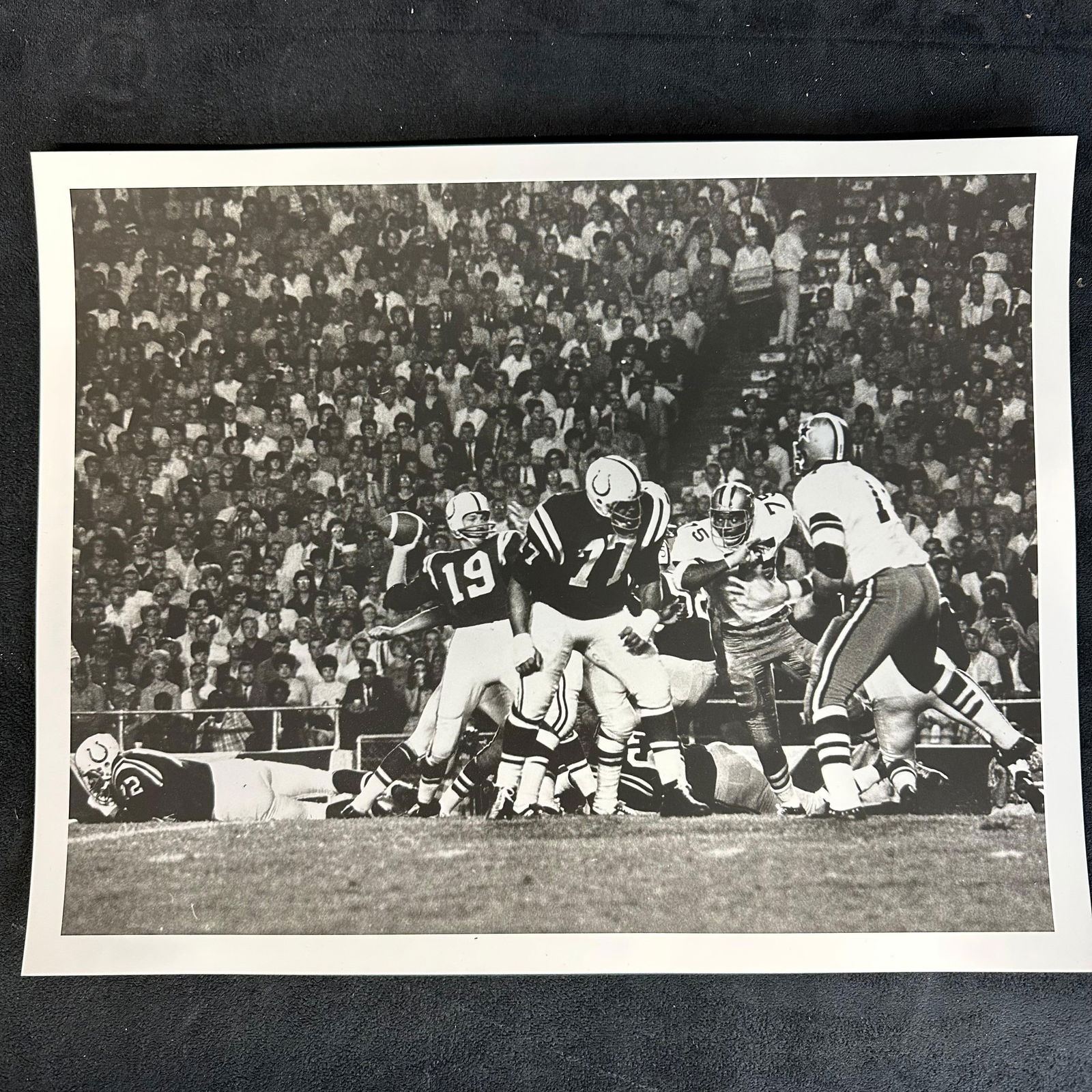 Johnny Unitas Super Bowl V Silver Gelatin Print (1 of 5)