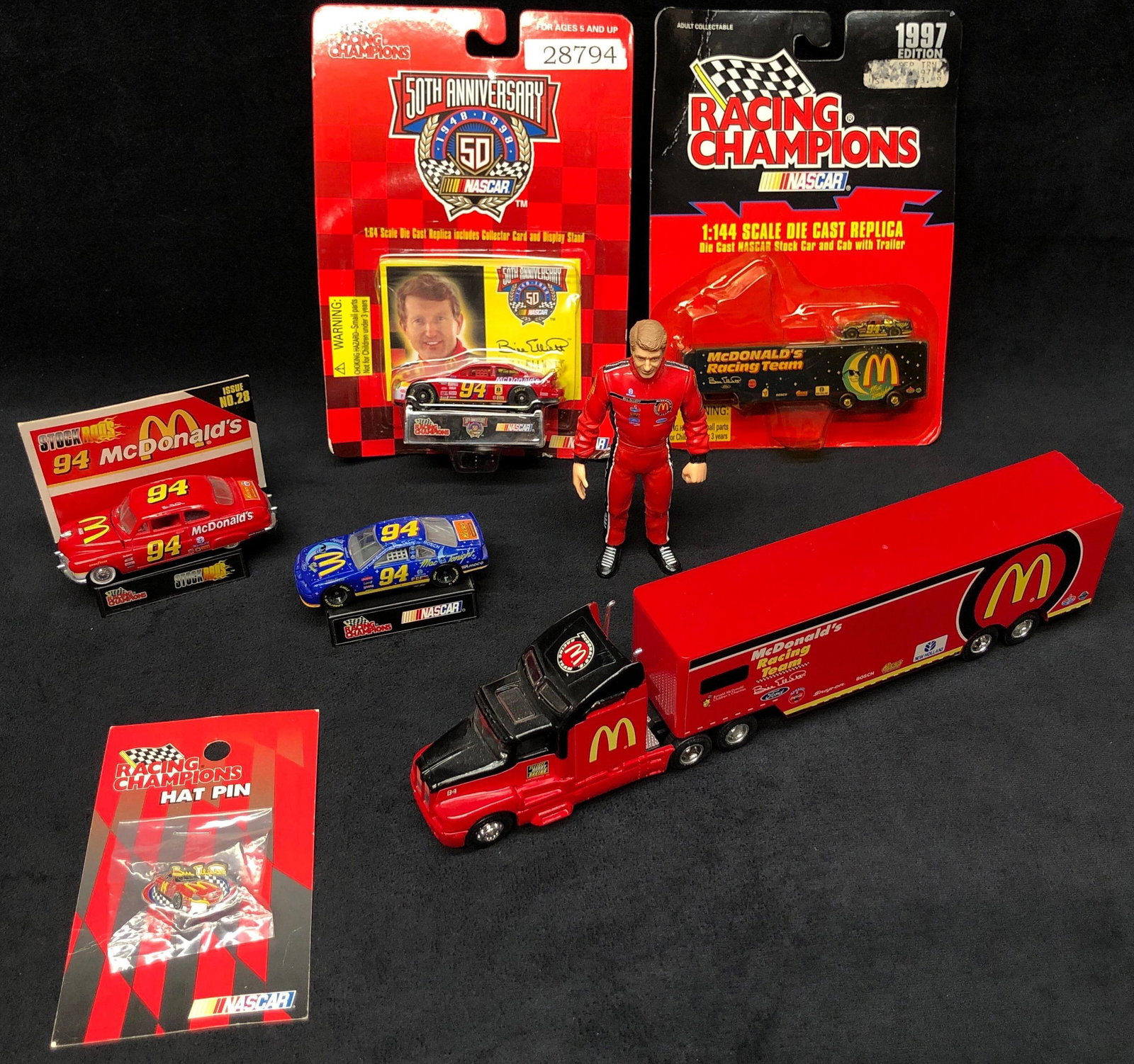 7pc Lot Nascar Bill Elliott #94 Nascar Collectibles (1 of 11)