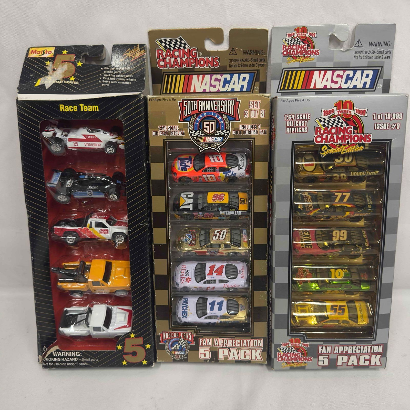 Maisto Five Star Series Racing Champions NASCAR Fifteen 15 Die Cast Cars (1 of 5)