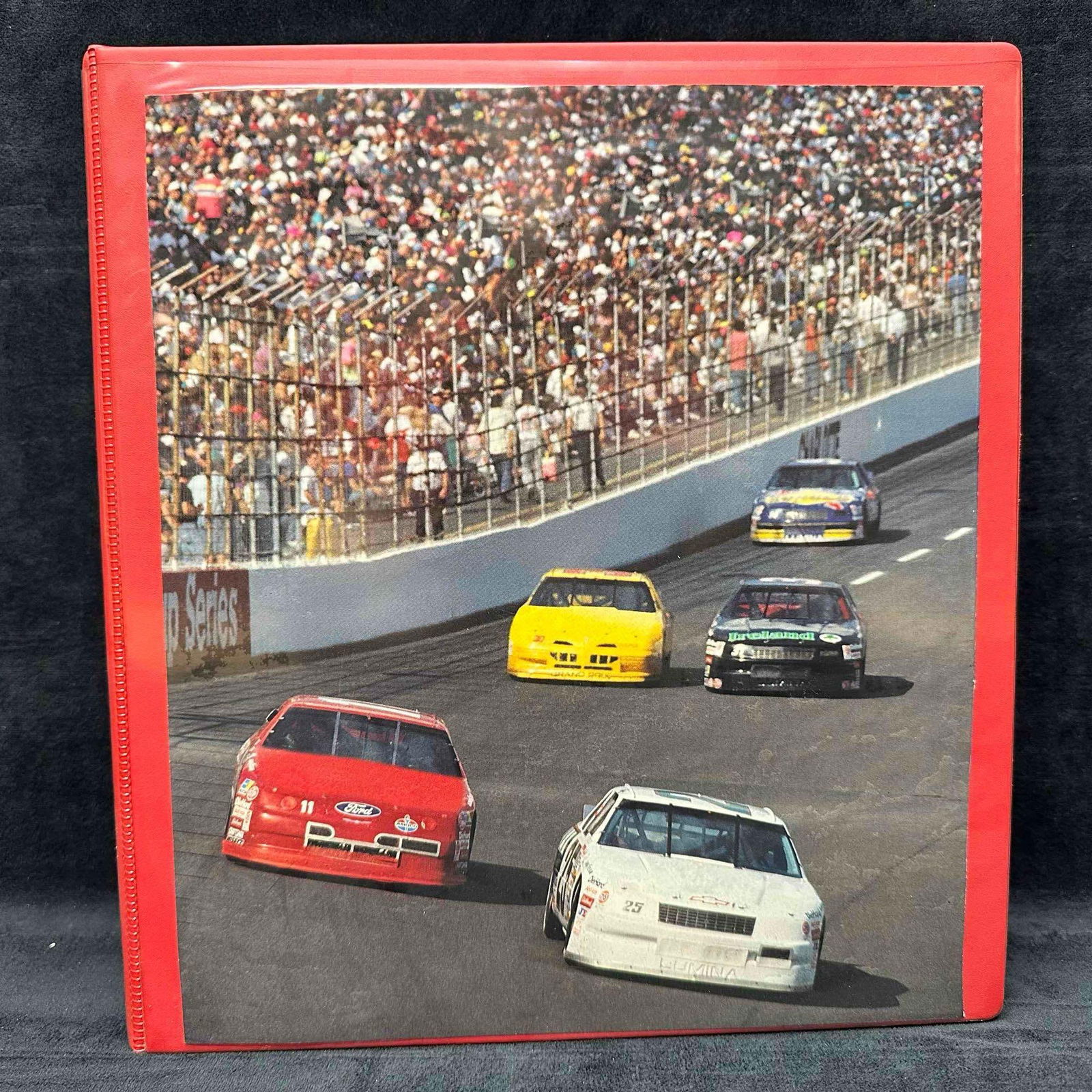 NASCAR Trading Card Collection in Red Binder with Drivers Teams and Special Event Inserts (1 of 13)