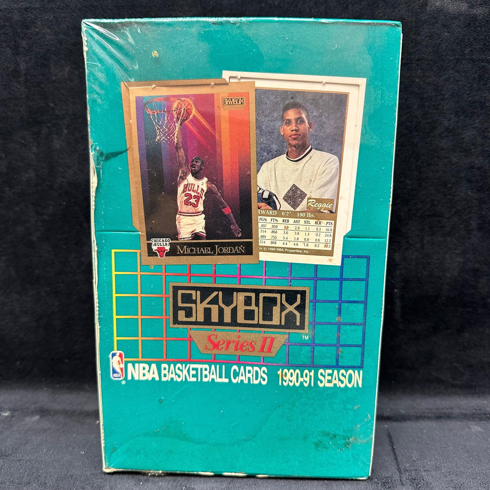 1990-91 NBA Skybox Basketball Cards Series 2 Factory Sealed Box (1 of 6)