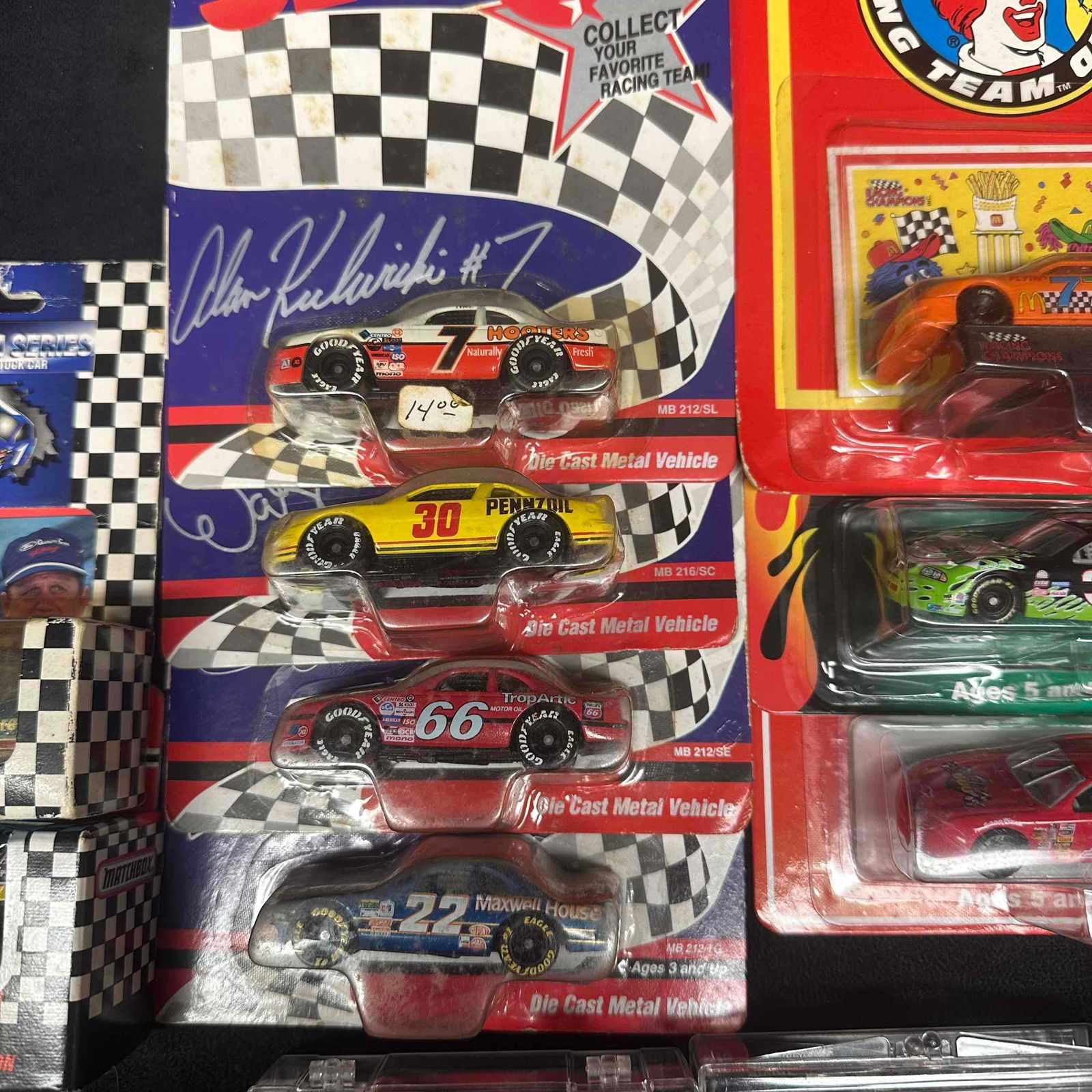 NASCAR Diecast Car Lot Matchbox Racing Superstars Johnny Lightning Lucky Charms, McDonald’s - 6