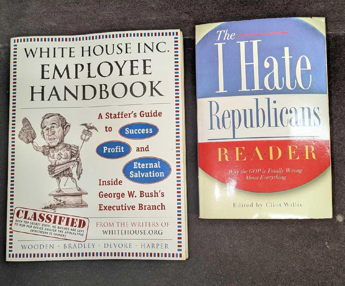 I Hate Republicans Reader And White House Inc Employee Handbook Paperbacks (1 of 7)