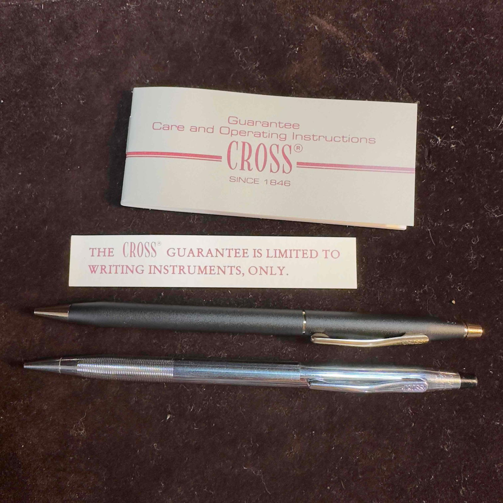 Cross Mechanical Pencil Set Chrome and Matte Black Pencils (1 of 11)