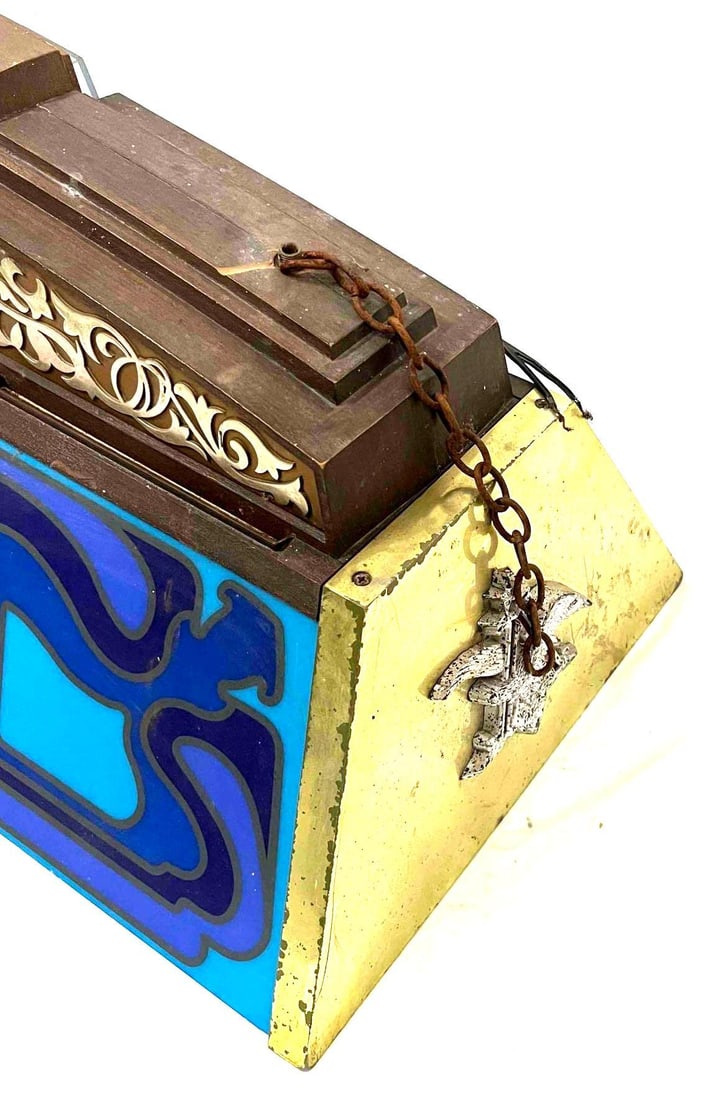 Vintage Busch Pool Table Light - 6