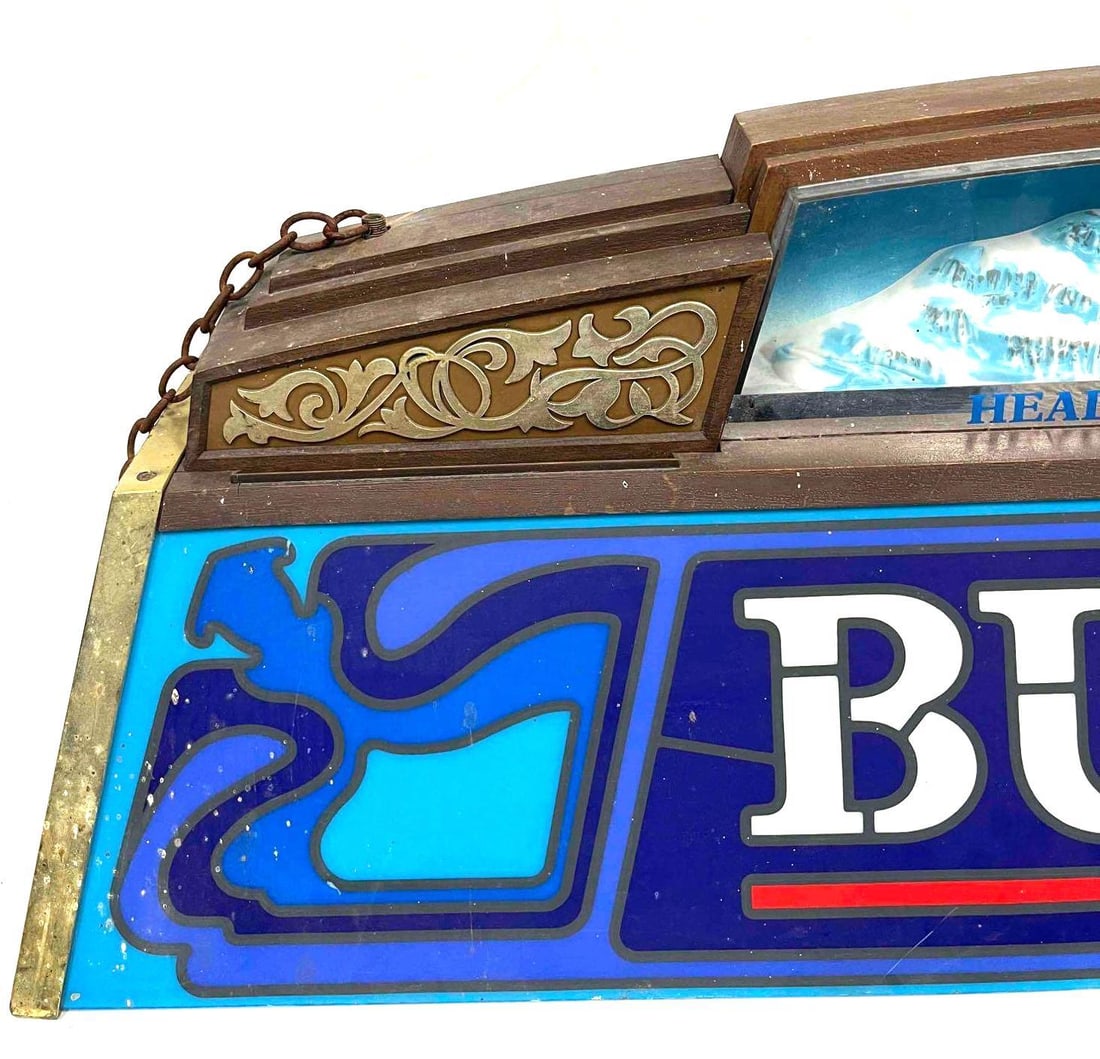 Vintage Busch Pool Table Light - 8