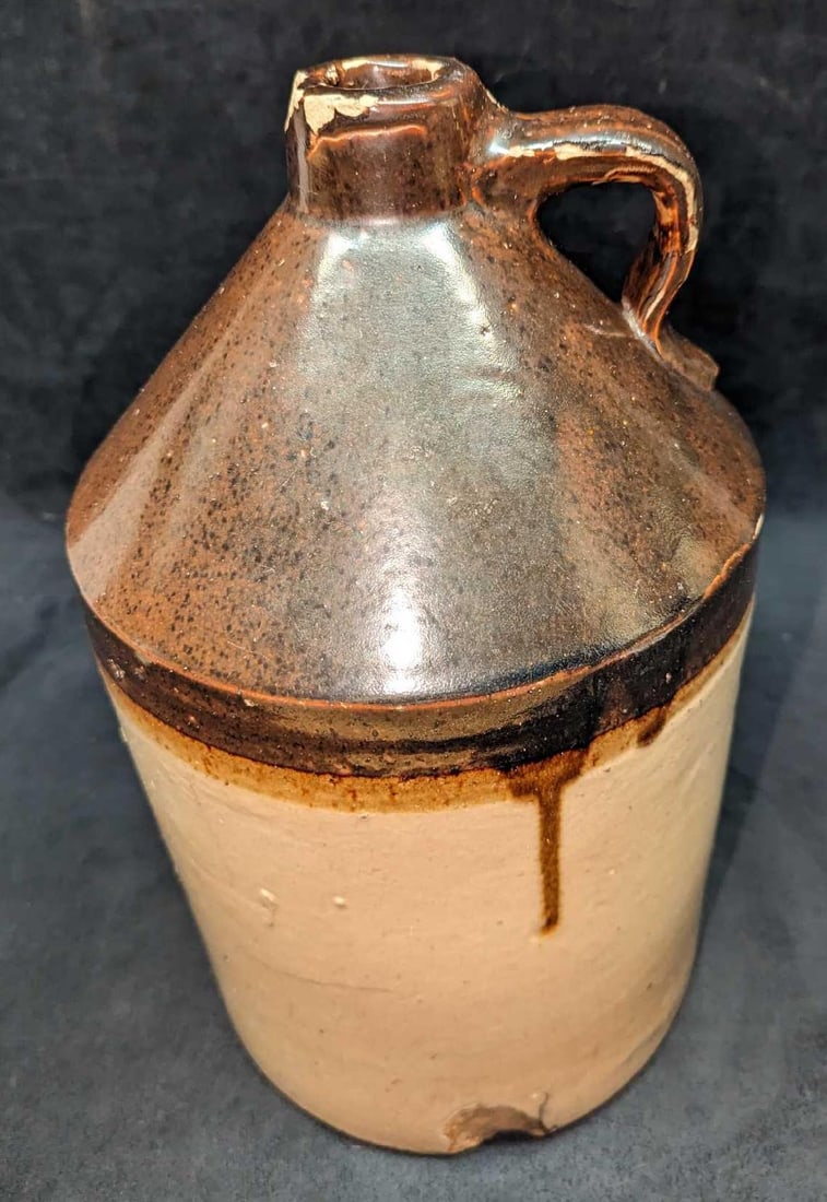 Antique 15" Stoneware Crock - 3