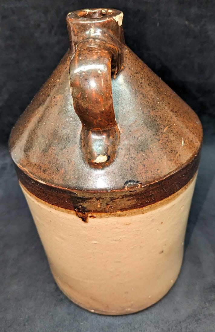 Antique 15" Stoneware Crock - 5