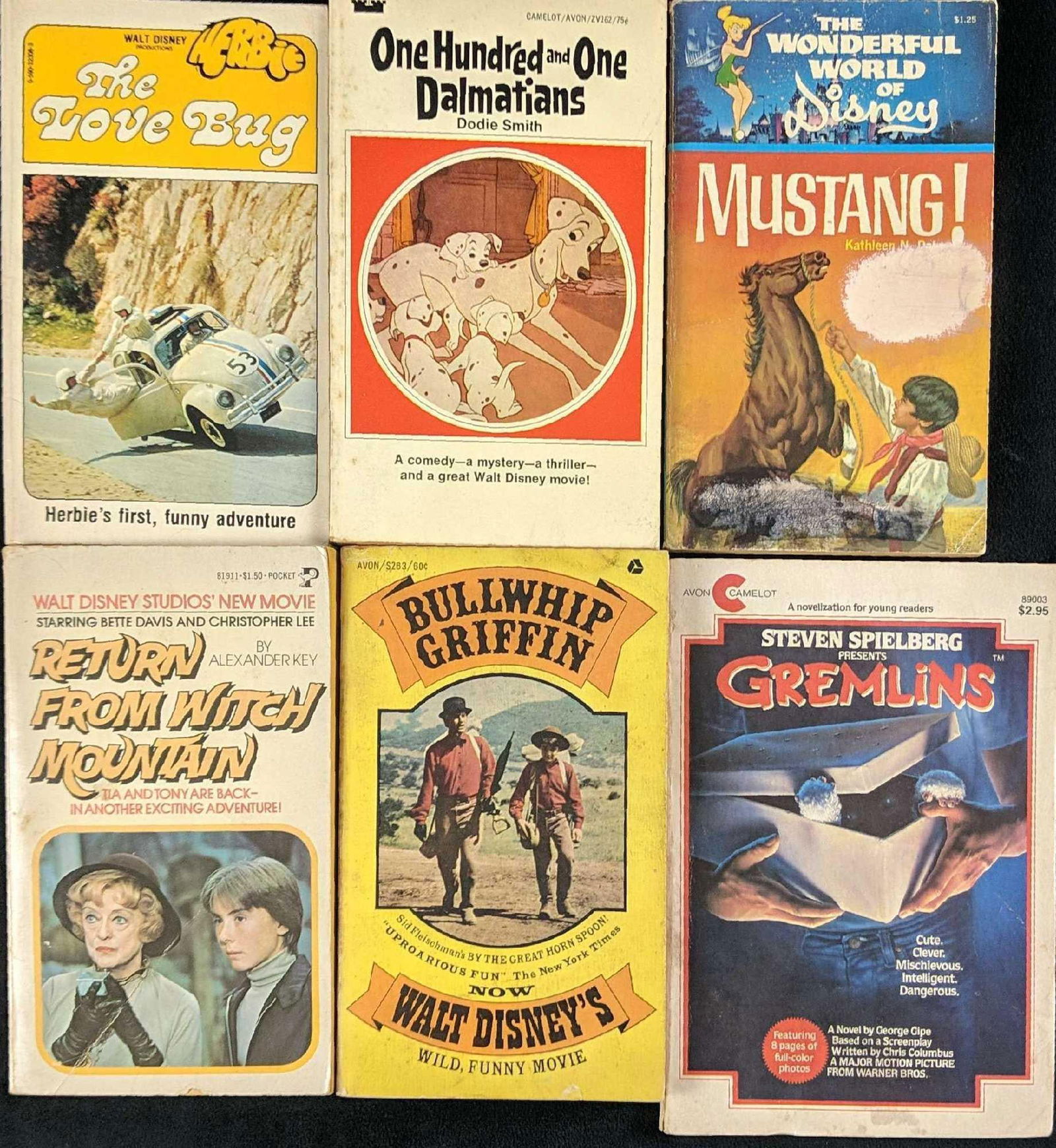 Six Vintage Disney Family Softcover Books (1 of 10)