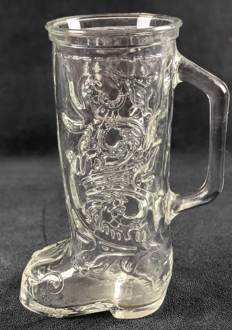 Anchor Hocking Glass Western Boot Beer Mug A (1 of 6)