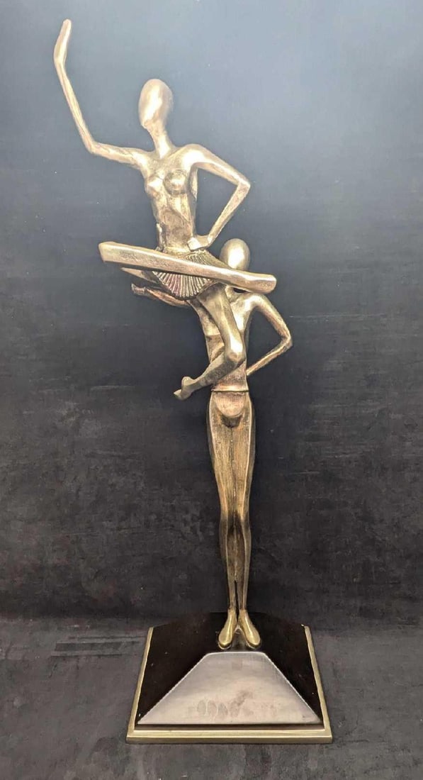 Vintage 38" Resin Tall Man Woman Ballet Statue (1 of 7)