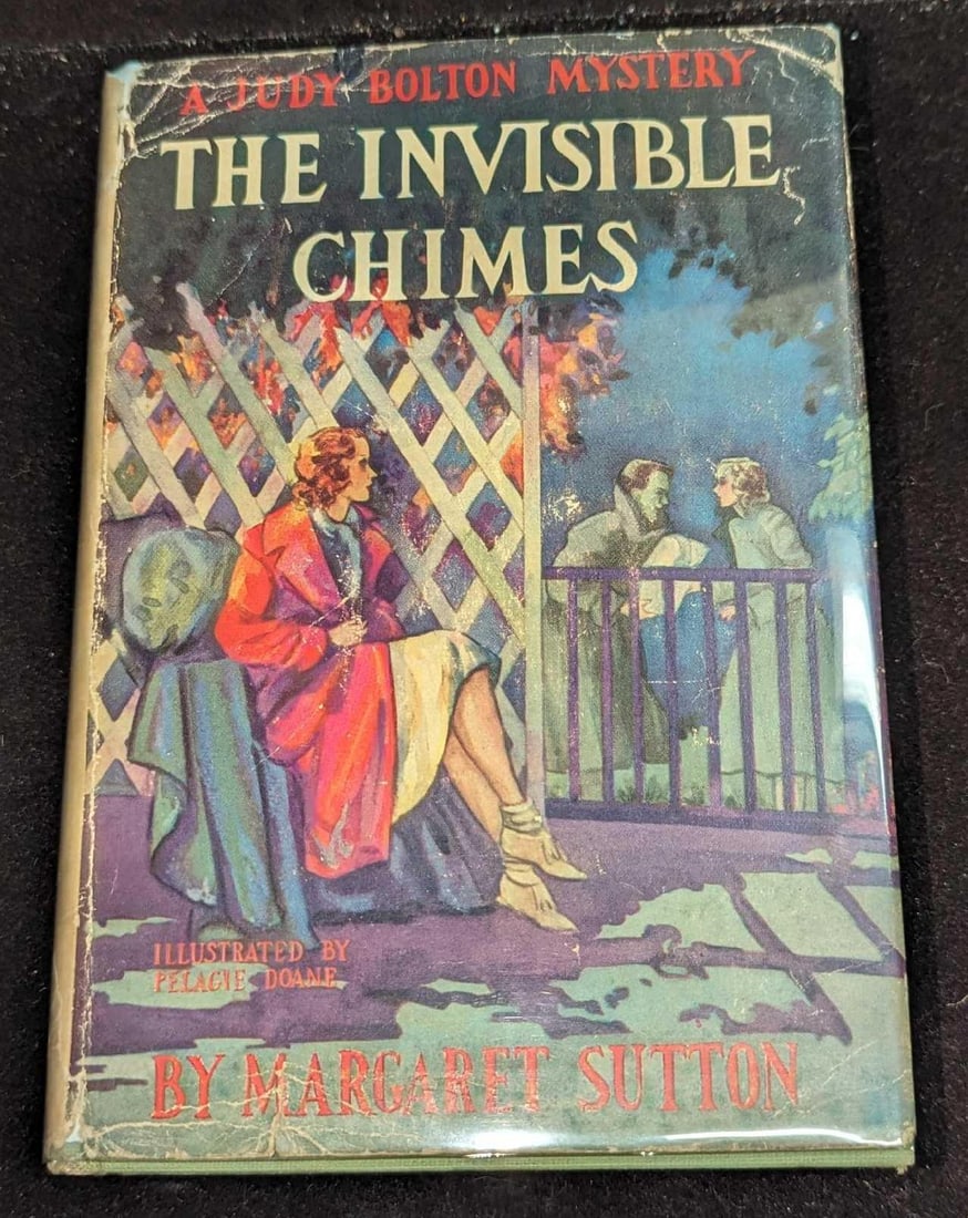 1st Ed Judy Bolton The Invisible Chimes HC #3: 1st Ed Judy Bolton The Invisible Chimes HC #3. "A Judy Bolton Mystery - The Invisible Chimes ". By Margaret Sutton (The pen name of Rachel Beebe) and was published by Grosset & Dunlap (New York) and w