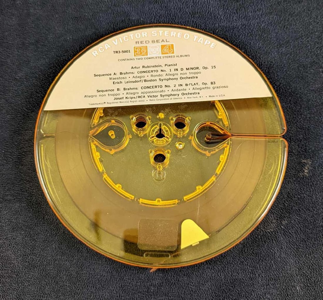 Tchaikovsky & Brahms 4 Track Tapes - 3