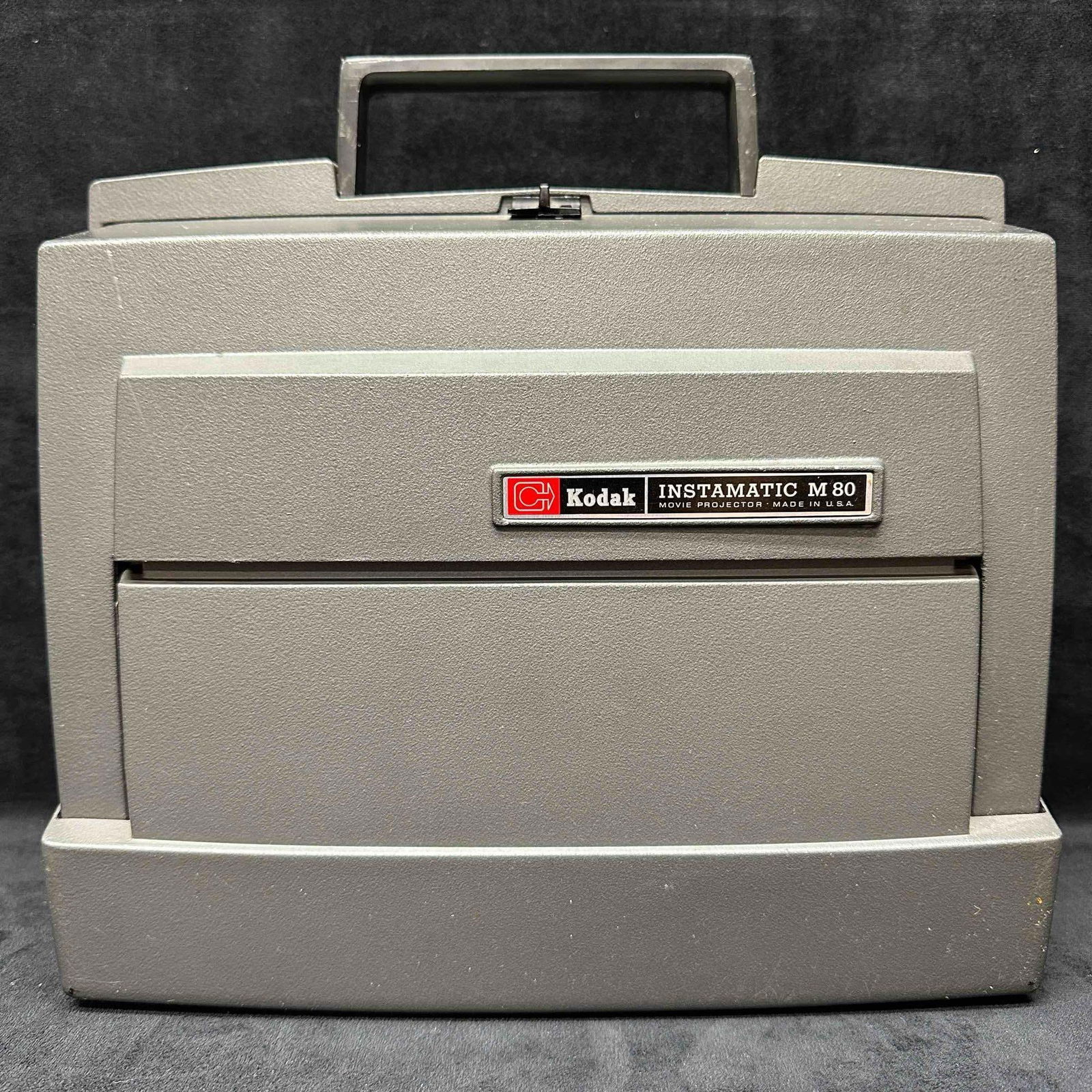 Kodak Instamatic Model M95 Vintage Movie Projector: Turns on, Working, and Fully Functional. This item is in good pre-owned, previously displayed condition with light wear, and surface scratches. Please reference all photos for full details. 