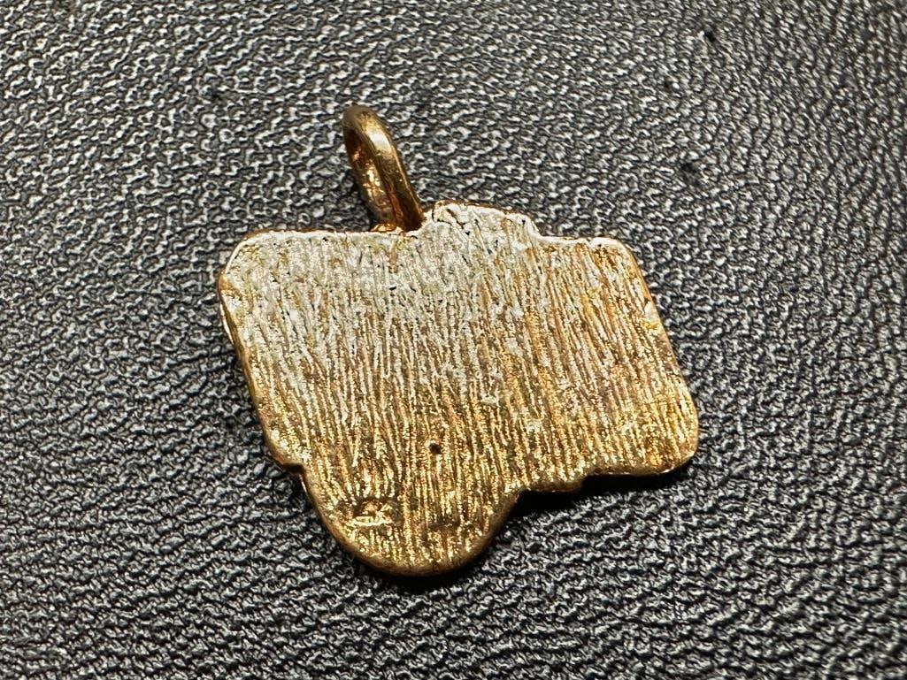 14K Gold Camera Pendant - 2