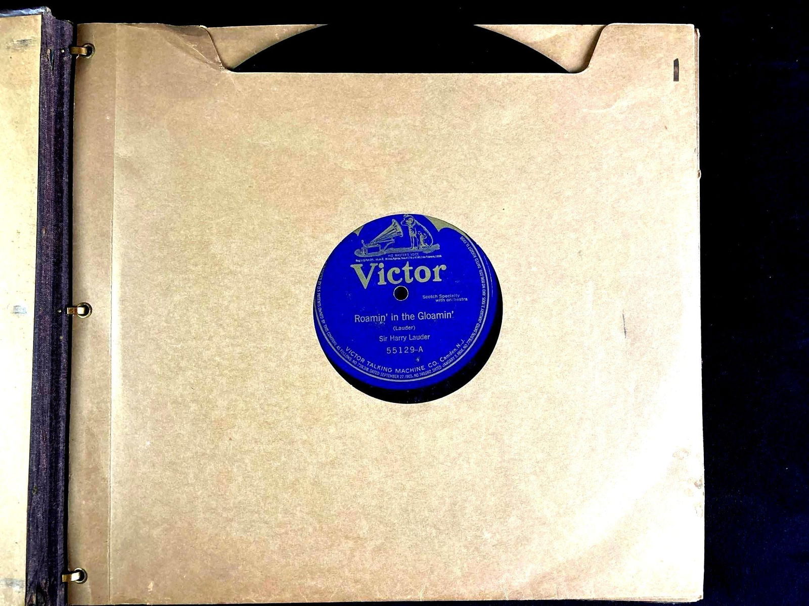 1918 Era Record Holder with Records - 3