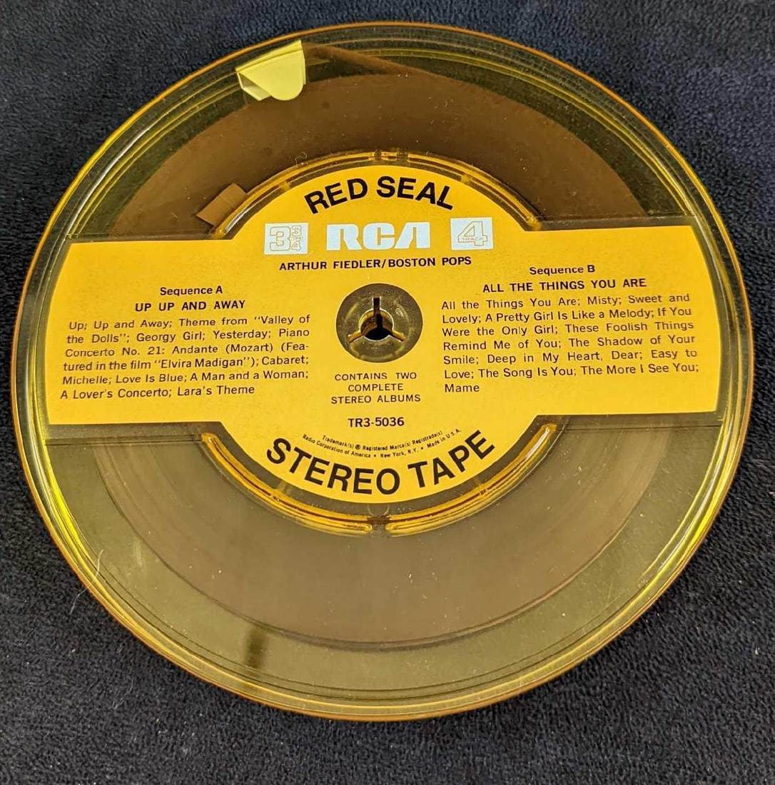 2 Boston Pops Orchestra 4 Track Tapes - 7