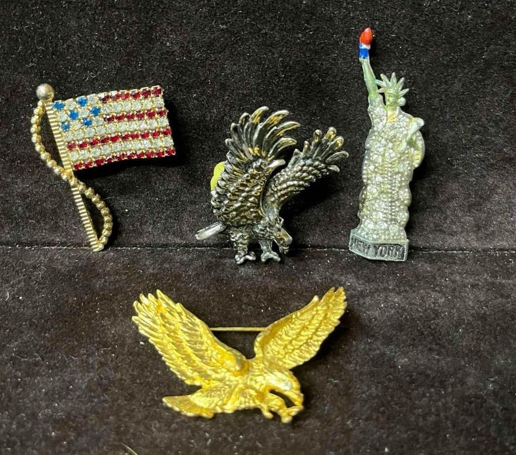 Patriotic Brooch Collection (1 of 9)