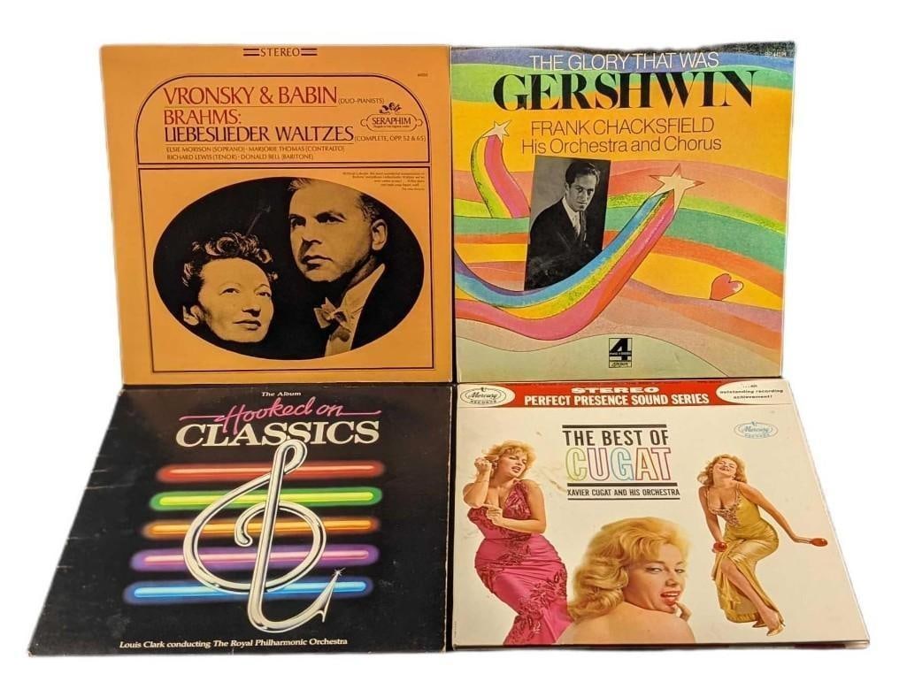 4 Vinyl LP Records Hooked On Classics Gershwin (1 of 6)