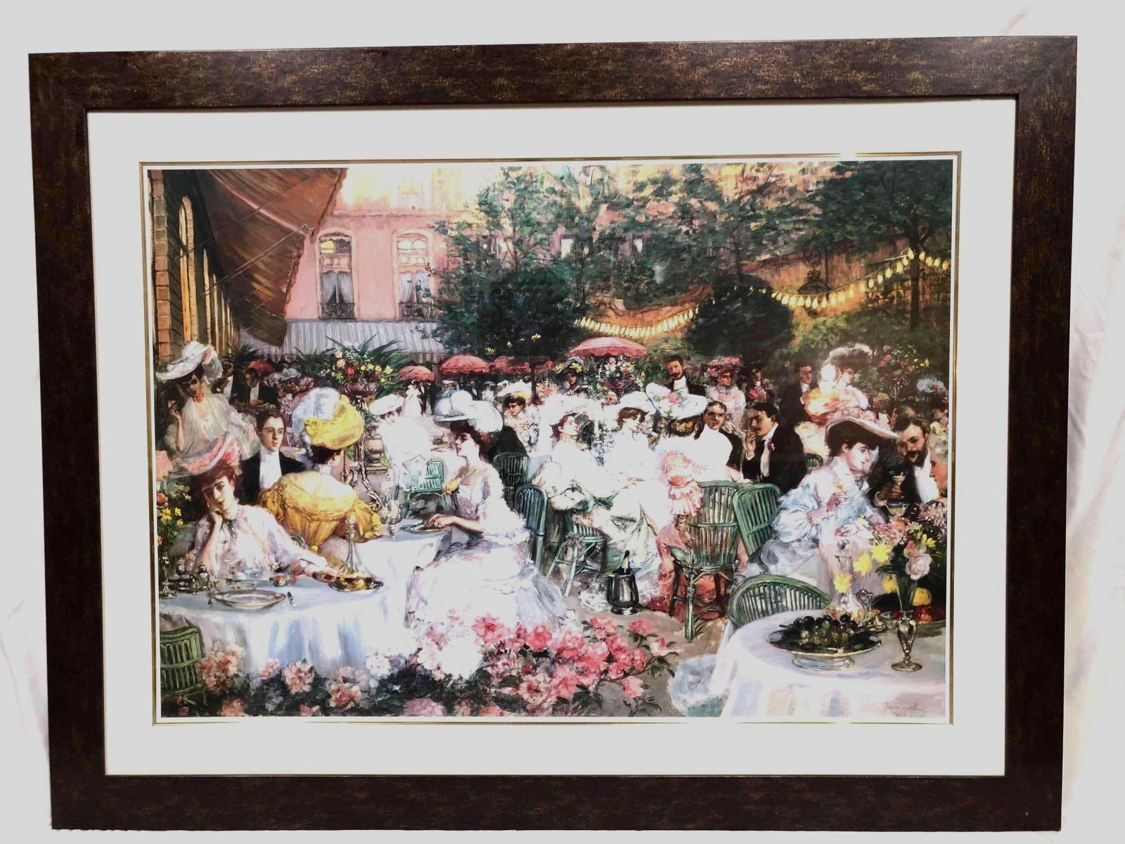 Print Of "Le Diner A L' Hotel Ritz" By Pierre-Georges Jeanniot (1 of 4)
