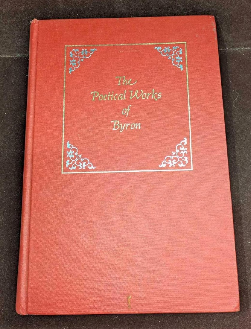 The Poetical Works Of Byron Vintage Hardcover (1 of 8)
