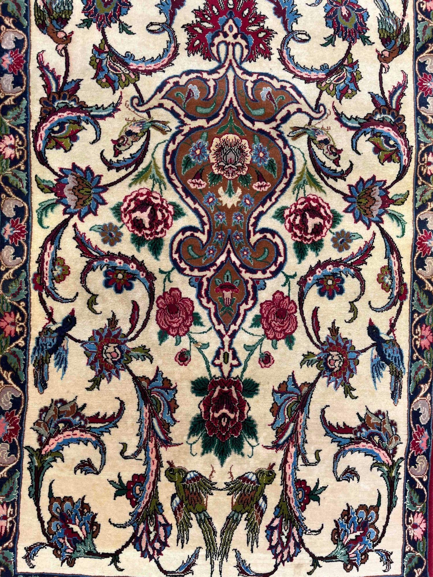 Small Tabriz Style Rug - 4