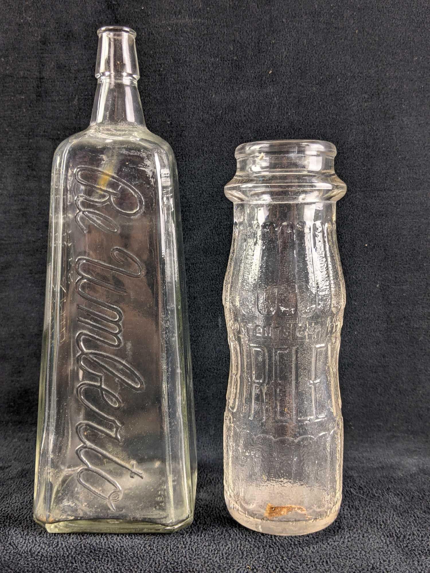 Vintage Glass Bottles - 7