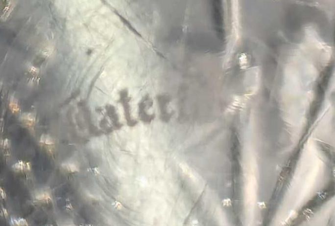 Waterford Crystal Earth Globe Paperweight - 7