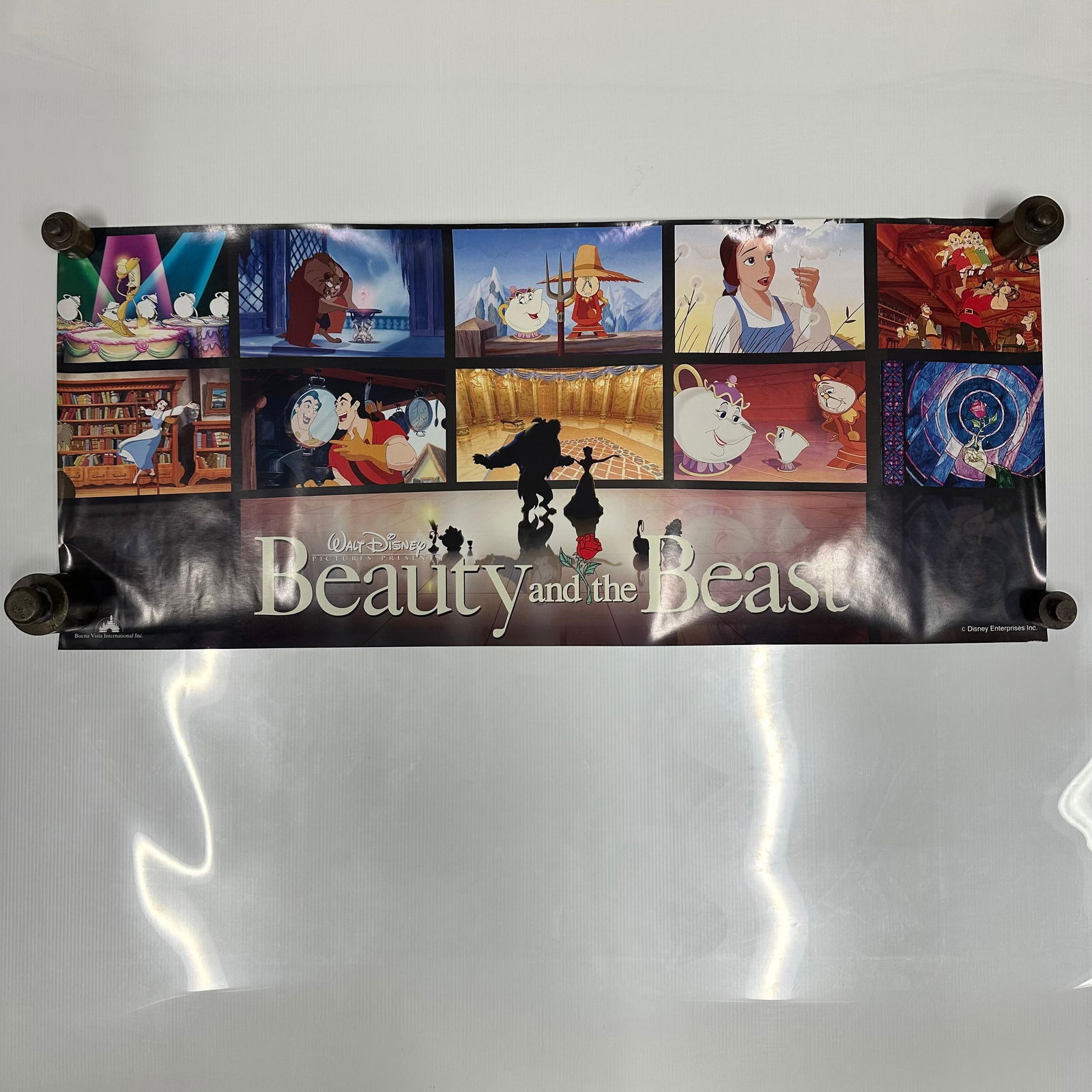 Walt Disney Beauty and the Beast Film Strip Style Poster (1 of 11)