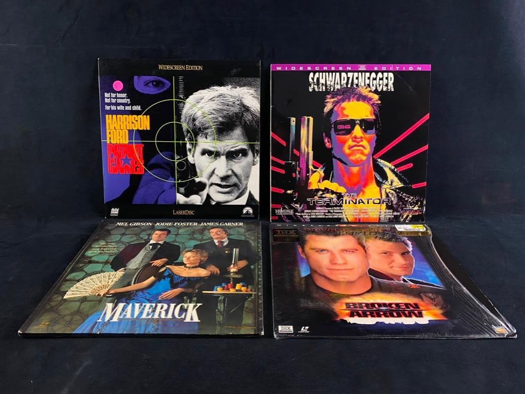 Lot of 4 Laserdisc Movies (1 of 5)